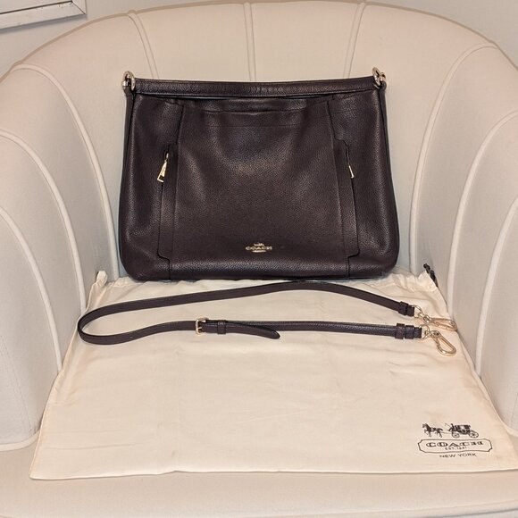 Coach Scout Hobo (Oxblood) - Picture 1 of 12
